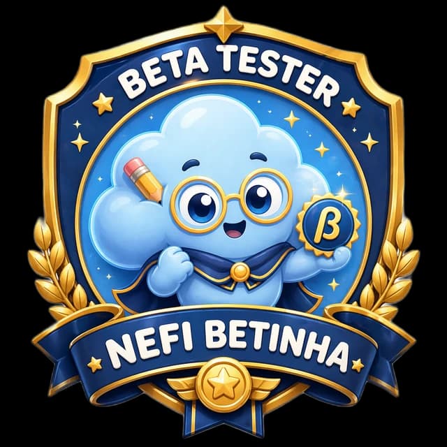 Conquista secreta Nefi Betinha, dos testadores do beta